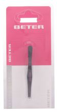 Blued straight-tip tweezers Blued straight-tip tweezers