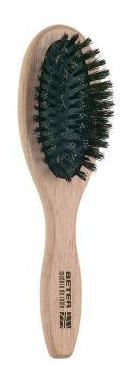 Oak wood pneumatic brush, mixed bristles