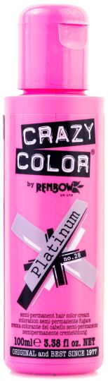 Coloración Semipermanente 28 Platinum 100 ml Coloración Semipermanente 28 Platinum 100 ml