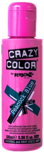 Crazy Color Crazy Color 45 Peacock Blue 100 ml