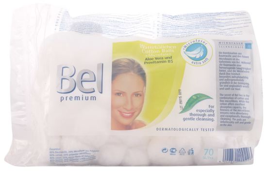 Premium Cotton Balls 70 Units Premium Cotton Balls 70 Units
