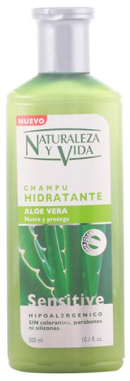 Naturaleza y Vida Sensitive Moisturising Shampoo Nourishes And Protects 300 ml