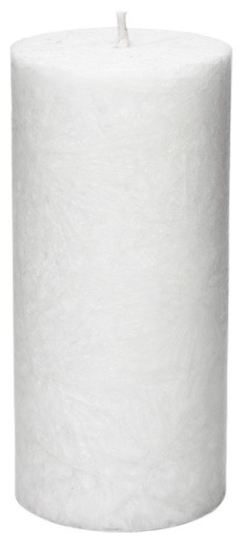 White Pillar Candle