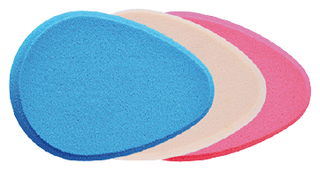 Basic Colors Makeup Sponge Set