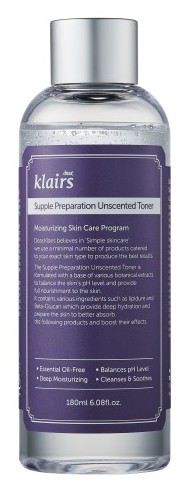 Klairs Supple Preparation Unscented Toner 180 ml