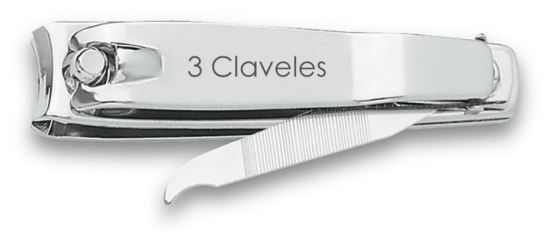 Nail clippers with file 6 cm