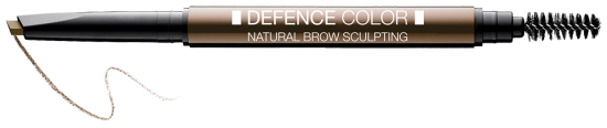 Defense Color Natural Sculpting Eyebrow liner n &deg; 402 Chatain