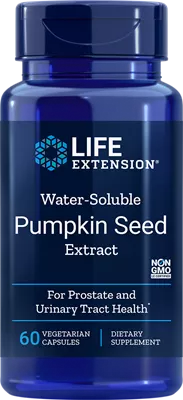 Water Soluble Pumpkin Seed Extract 60 capsules Water Soluble Pumpkin Seed Extract 60 capsules