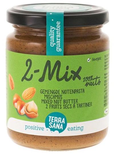 Terrasana 2Mix, Hazelnut and Almond dried Fruit Cream 250gr