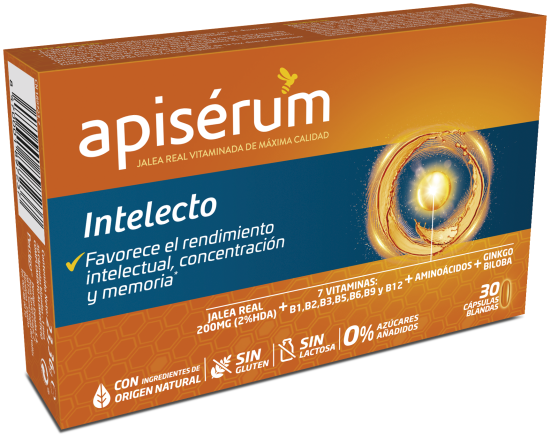 Apiserum Intellect 30 Capsules Apiserum Intellect 30 Capsules