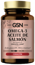 Omega 3 Salmon + + VIT.E 180Perlas 500 Mg.