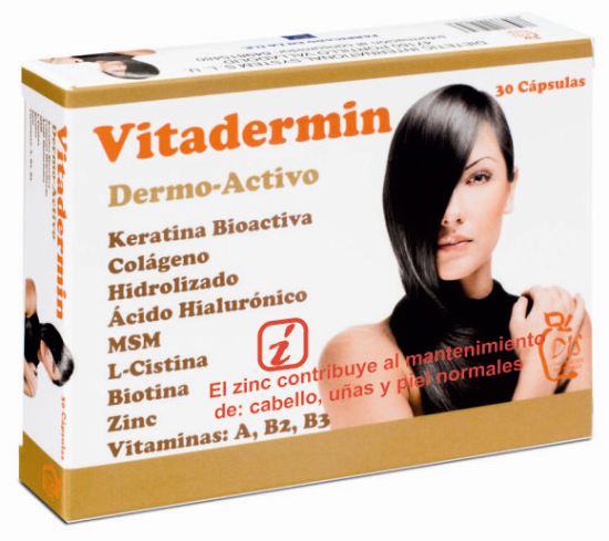 Vitadermin 30cap. (Skin-Hair-Nails) Vitadermin 30cap. (Skin-Hair-Nails)