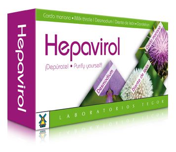 Laboratorios Tegor Hepavirol 60cap.