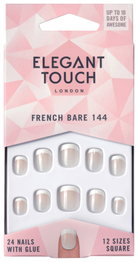 French Bare 144 False Nails 24 units French Bare 144 False Nails 24 units
