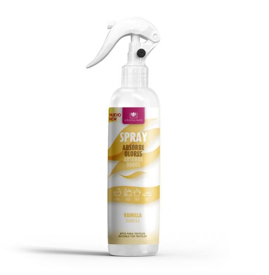 Cristalinas Vanilla Odor Absorbing Spray 250 ml