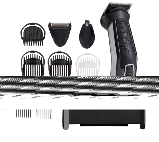 Men Multigroom 10 in 1 Carbon Titanium Trimmer Men Multigroom 10 in 1 Carbon Titanium Trimmer