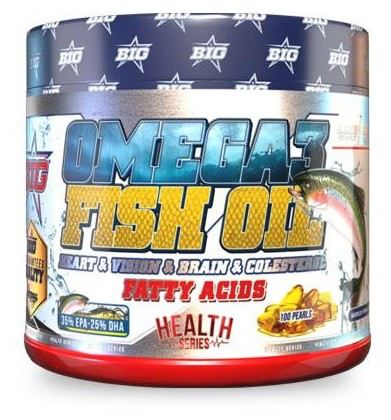 BIG Aceite de pescado omega 3 1000 mg 100 c&aacute;psulas